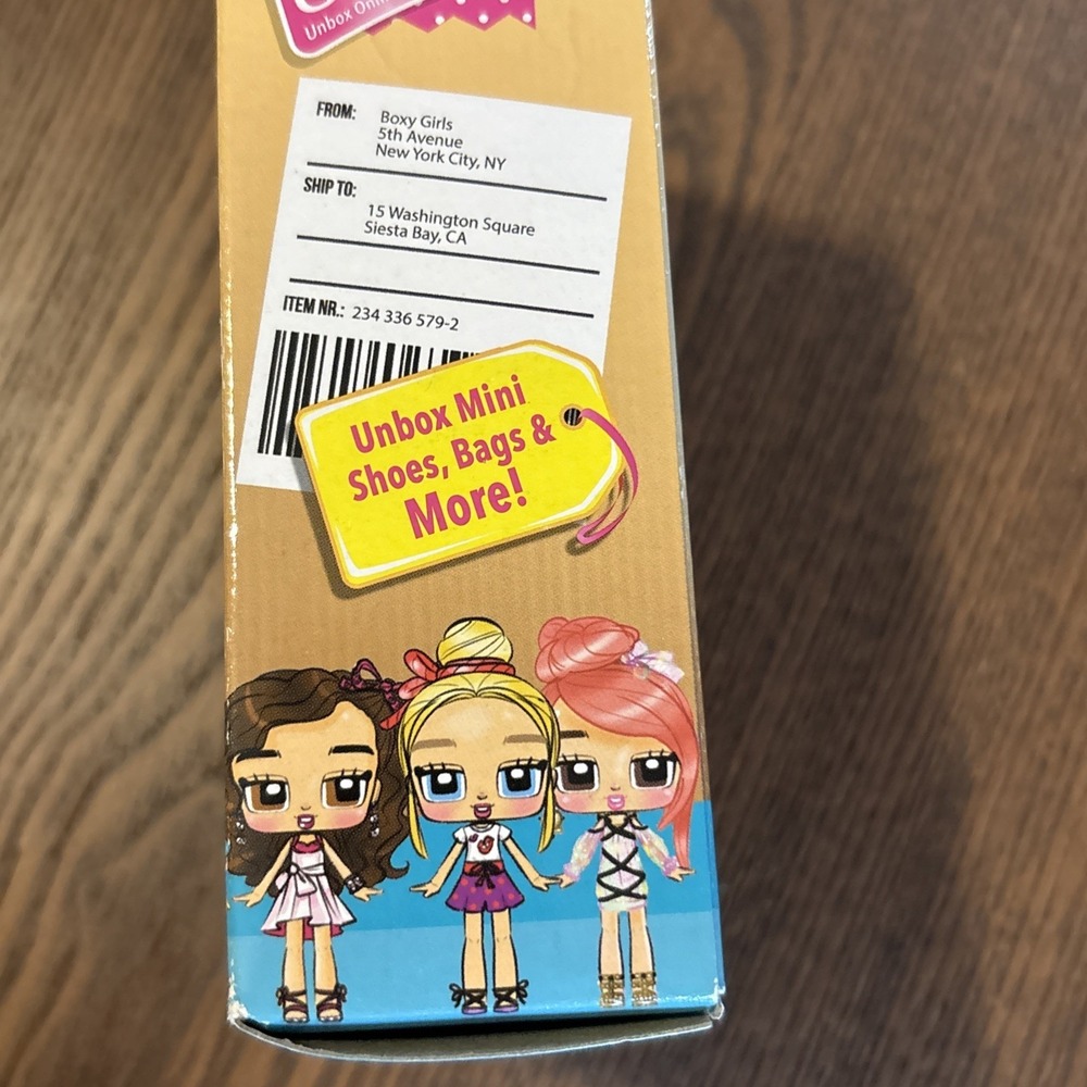 Jay@Play Boxy Girls Mini Doll Coco 3.5" Pink New Season 1 Unboxing Toy - Picture 3 of 8
